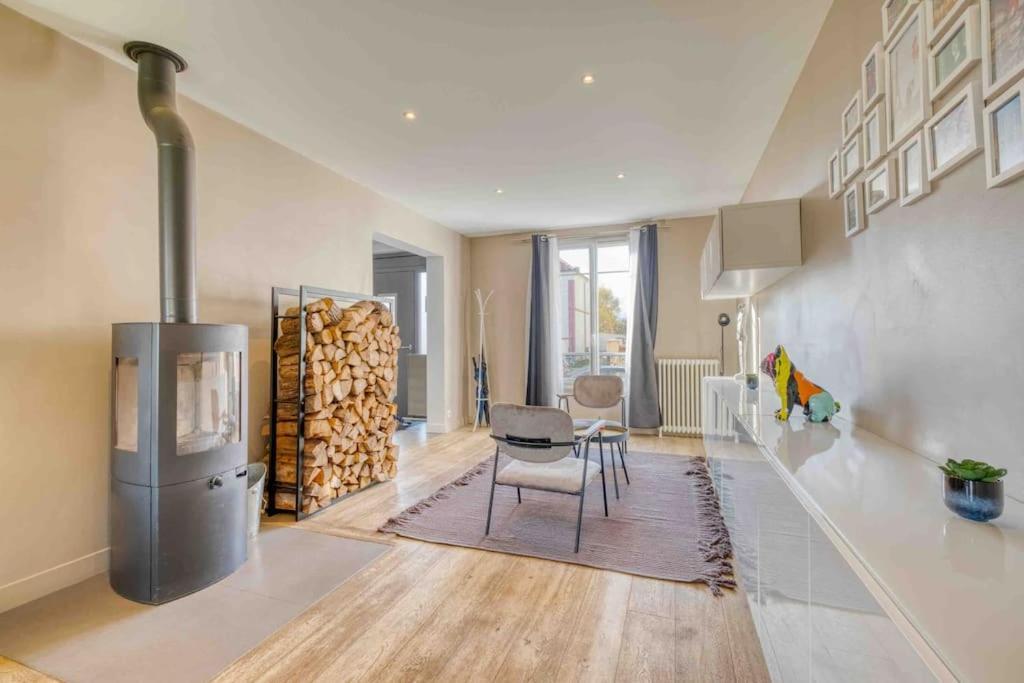 Villa Saint-Mard - King Size Bed - 10Min Aeroport Cdg 25Min Paris By Train מראה חיצוני תמונה