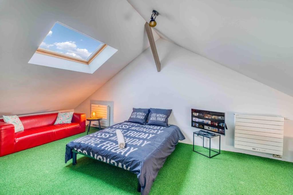Villa Saint-Mard - King Size Bed - 10Min Aeroport Cdg 25Min Paris By Train מראה חיצוני תמונה